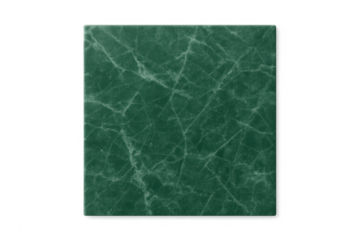 Green marble stone square tile with texture