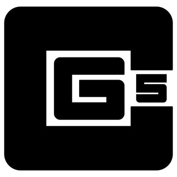 cg5 black typo fan text

