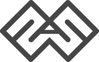 Vector is monogram of and 25. Uniquely crafted, monogrammed.