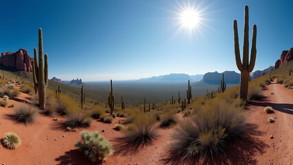 A Breathtaking View of the Desert