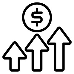 Obraz premium Profit icon