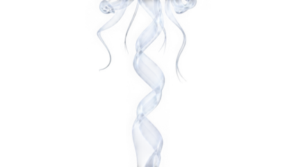 Gray smoke swirling in air  smoke flow