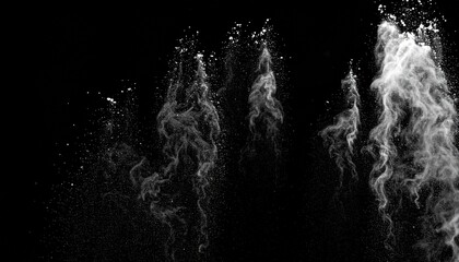 black and white abstract background