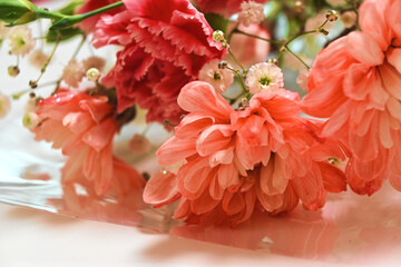 カーネーションの花束