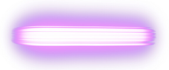 Línea de luz brillante con reflejo morado. © NURIA