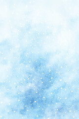 watercolor snowstorm background