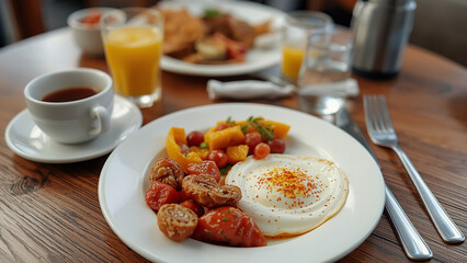 Delicious Breakfast Spread for Business Meetings