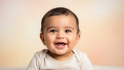 Baby Smiling Child Portrait