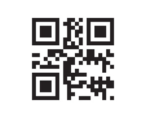 qr code digital icon modern technology scan app menu wifi access smartphone mobile device electronic matrix barcode data product inventory tracking