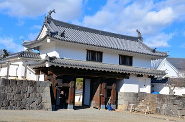 Fototapeta premium 白石城 大手門