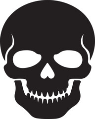 Fototapeta premium human skull vector illustration