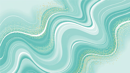 Ethereal Digital Art Background with Soft Wavy Patterns and Gentle Colors