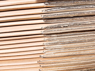 corrugated box, texture carton box, new production layout neatly arranged as catalog design, corrugated cardboard box background, cardboard layer