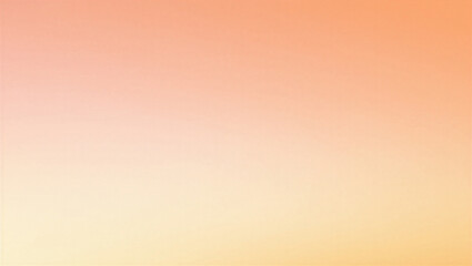 Obraz premium Warm gradient background with soft peach and yellow tones