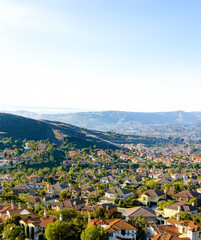 San Clemente homes seen from hiking