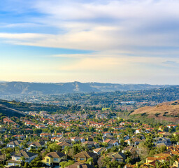 San Clemente trails seen from horse trail