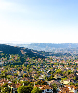 San Clemente homes seen from hiking