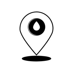 map pointer with icon