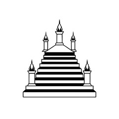 vector illustration of a christmas tree