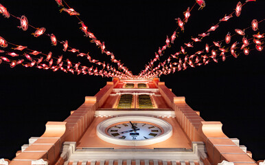 Tan Dinh catholic church on Christmas