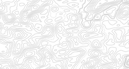 Topographic map and place for texture. Vector illustration. Abstract topographic contours map background.   © Mst