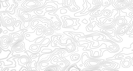 Topographic map and place for texture. Vector illustration. Abstract topographic contours map background.   © Mst