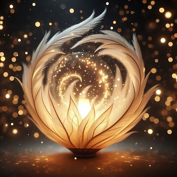 abstract background with stars