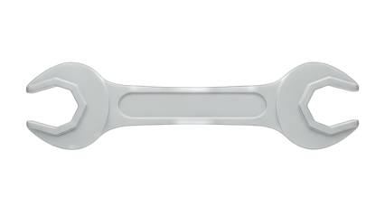 Wrench Tool Isolated on White Background