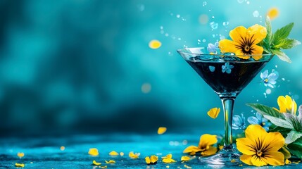 Refreshing cocktail creation tropical setting drink photography vibrant environment close-up colorful beverage inspiration