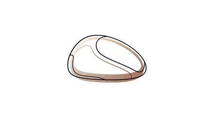 Modern clear plastic container with rounded edges and sleek design.