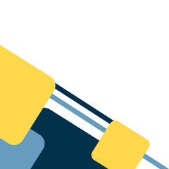 Geometric Business Corner Illustration 