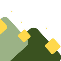 Geometric Business Corner Illustration 