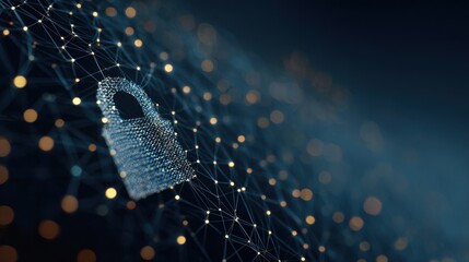 A luminous sector grid where permission sets policy directives and software synergy create secure barriers around information and login access