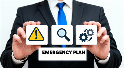 Emergency plan and procedure of evacuation for healthcare buildings. Emergency preparedness planning training medicine.new