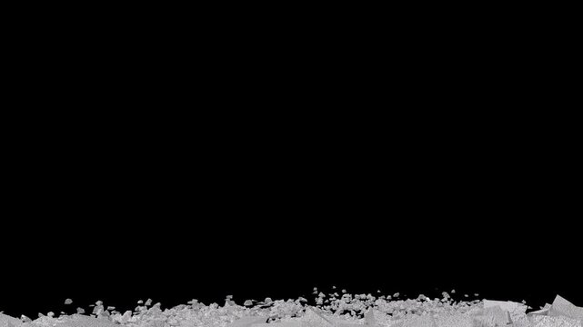 Wall explode on Alpha 