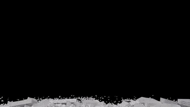 Wall explode on Alpha 