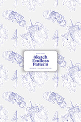 Yogyakarta palace layout template for coloring pages