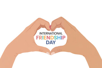 Celebrate International Friendship Day with a heartfelt message and loving gesture, perfect for social media posts and greeting cards to show your appreciation
