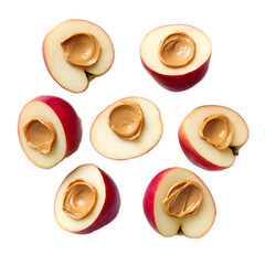  Apple slices with peanut butter quick energy boosting treat.png