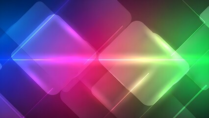 abstract colorful background with triangles