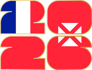 2026 with flag of Wallis and Futuna