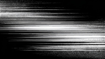 Abstract digital noise pattern with horizontal scan lines effect © Ageless Artistry