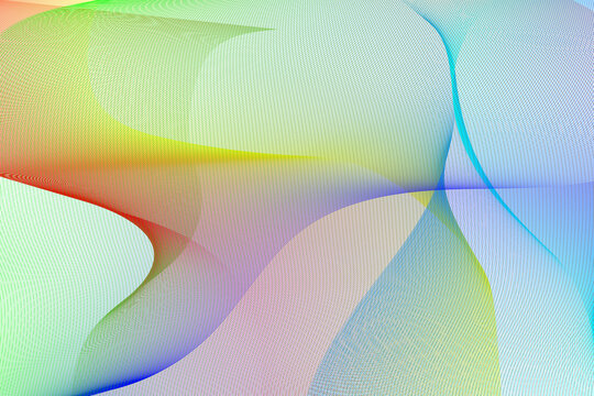 Illustration of abstract colorful digital art pattern background texture