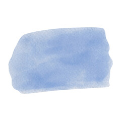 A light blue watercolor rectangle. A light pastel watercolor for any background.