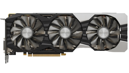 the graphics card is shown in this image