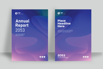 Corporate Cover Design Template in A4. Can be adapt to Flyer, Brochure, Annual Report, Magazine, Presentation, Banner, Poster