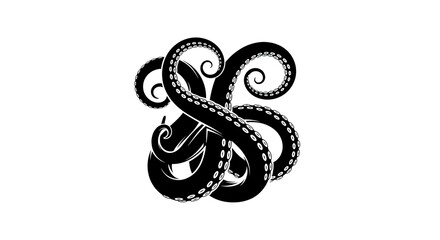 Intricate Octopus Tentacles - A Symbol of Mystery and the Deep Sea.