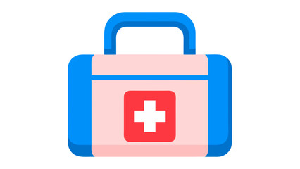 Obraz premium first aid kit isolated