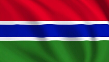 Obraz premium flag of gambia