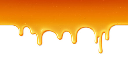 垂れる メープルシロップ イラスト リアル